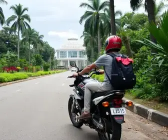 acidente no Jardim Botânico