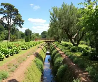 trincheira do Jardim Botânico